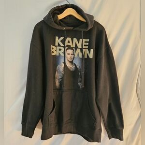 Kane Brown In Thw Air Tour Hoodie Adult Unisex L Black Country Music Band